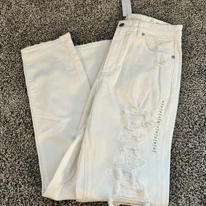 WHITE SKINNY JEANS AE